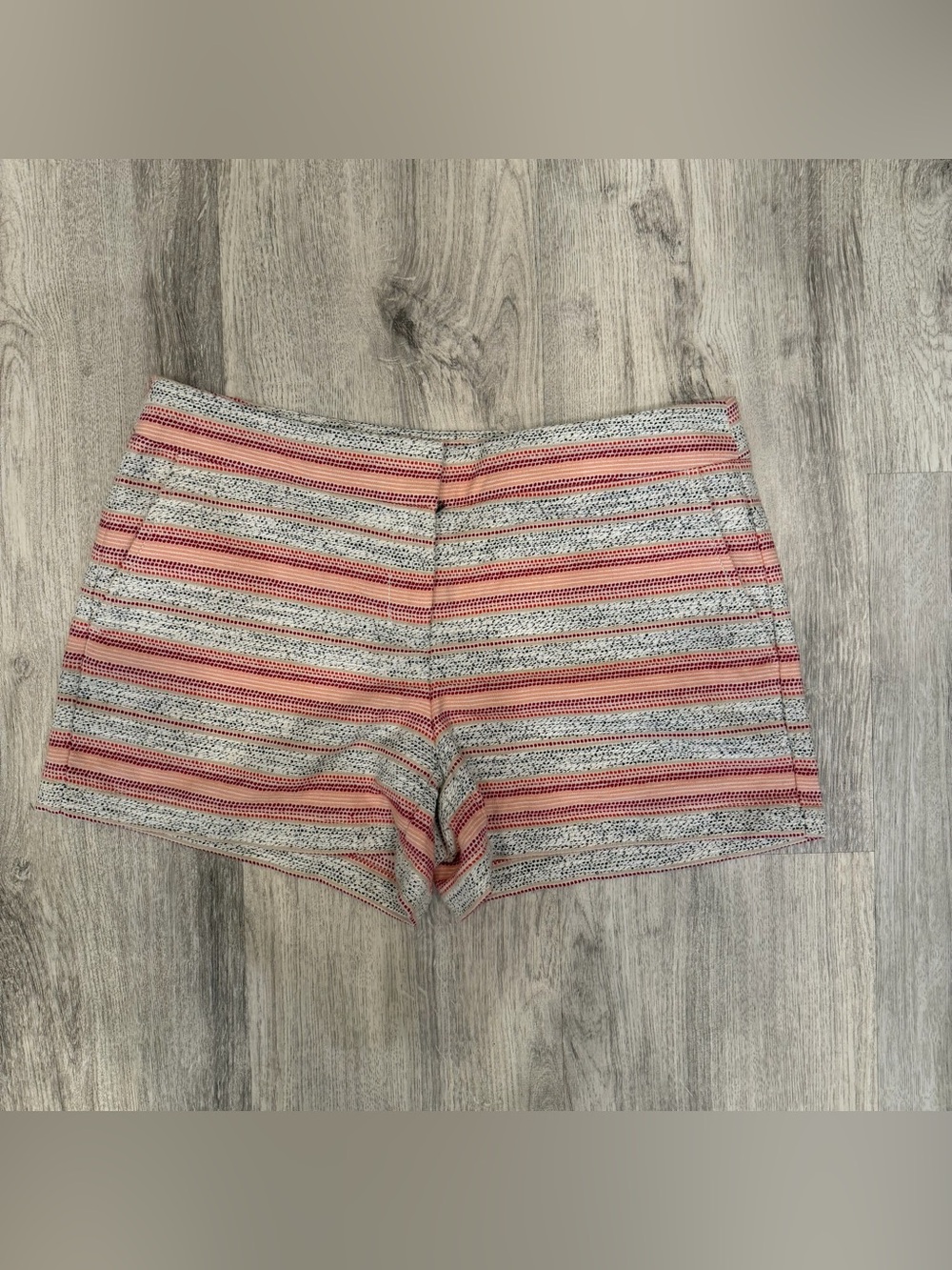 LOFT Striped Cotton‎ Shorts – Size 4 – Summer Casual